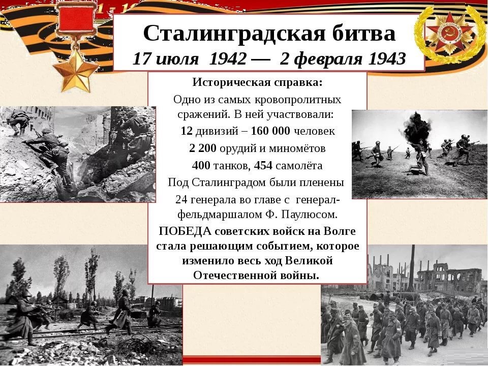 Сталинградская битва (1942-1943 гг.) 